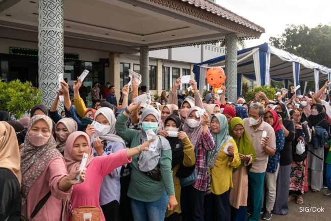 Safari Ramadan BUMN 2023, Semen Indonesia (SMGR) Salurkan 1.000 Paket Sembako 