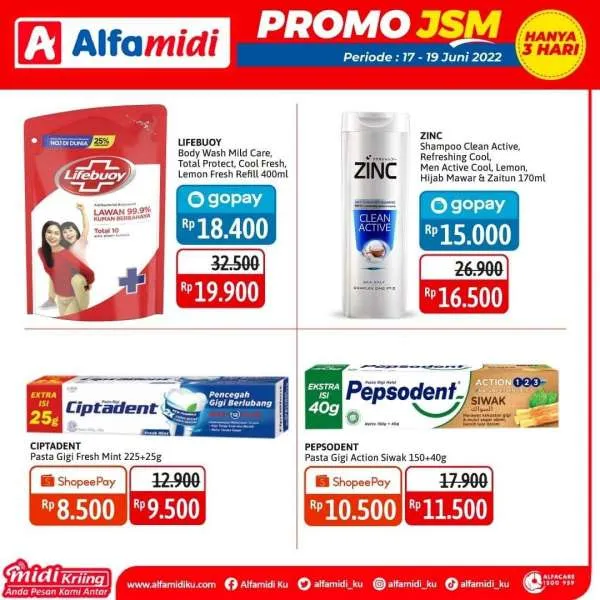 Promo JSM Alfamidi Periode 17-19 Juni 2022