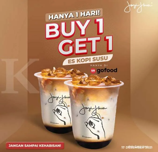 Promo Janji Jiwa Terbatas 1 hari
