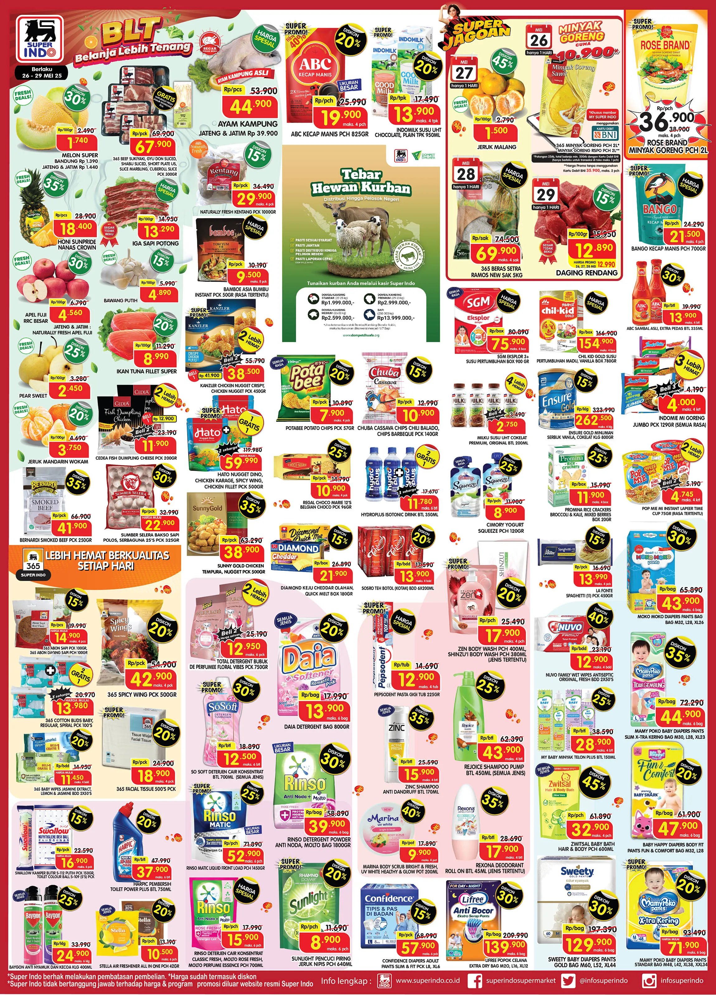 Promo Superindo Weekday 26-29 Mei 2025