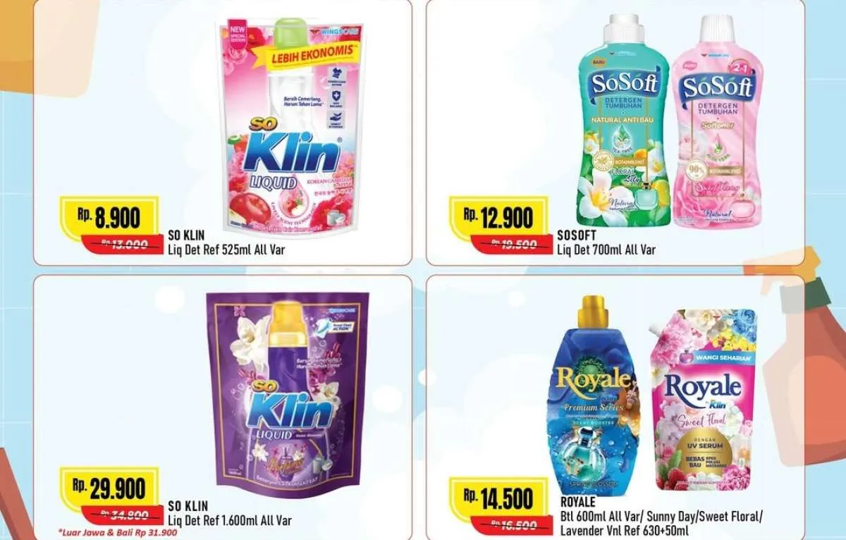 Promo Alfamart Home Care 16-31 Januari 2026, So Klin-Stella Diskon hingga 35% 