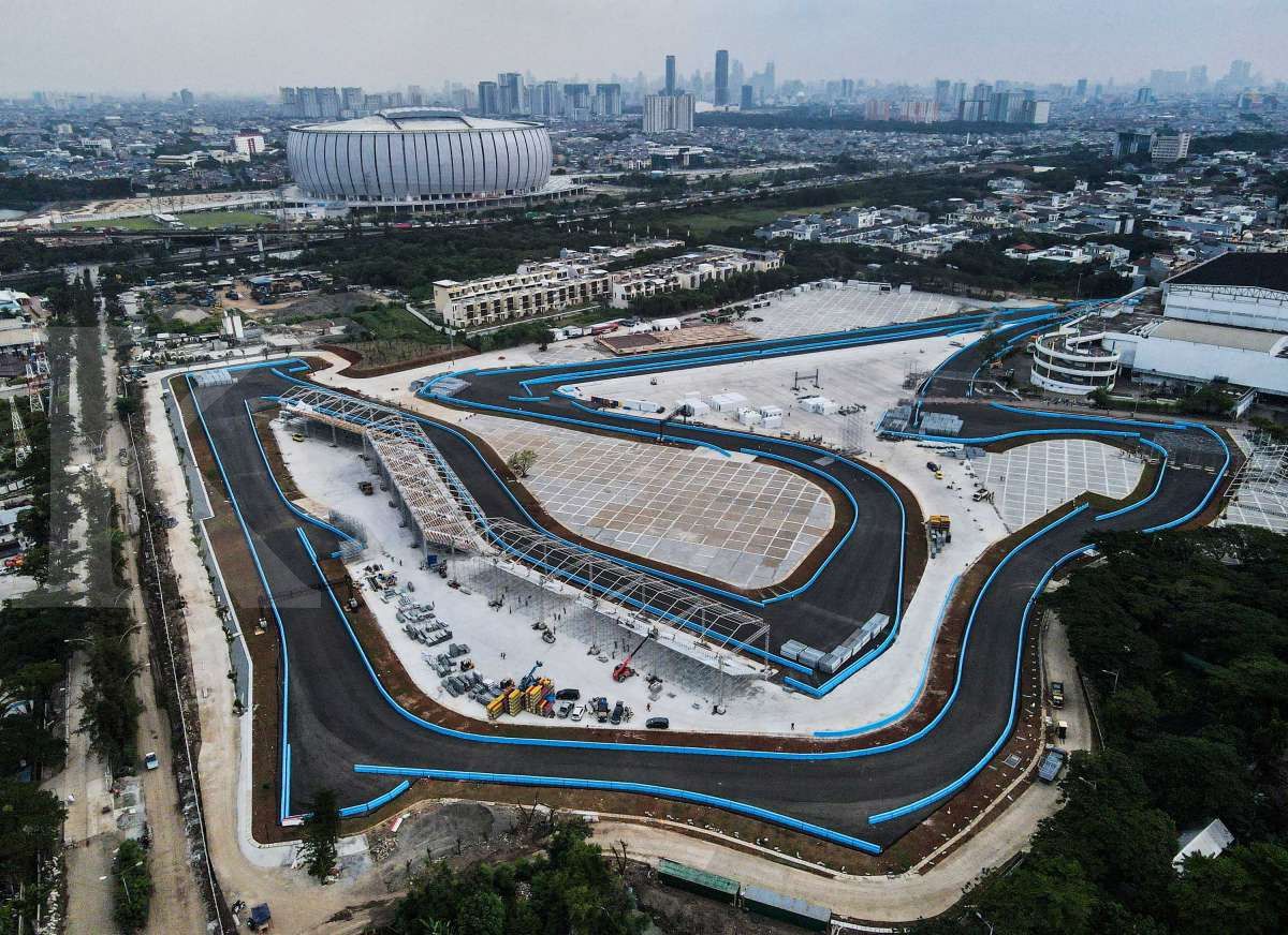 Sirkuit balap Formula E Jakarta