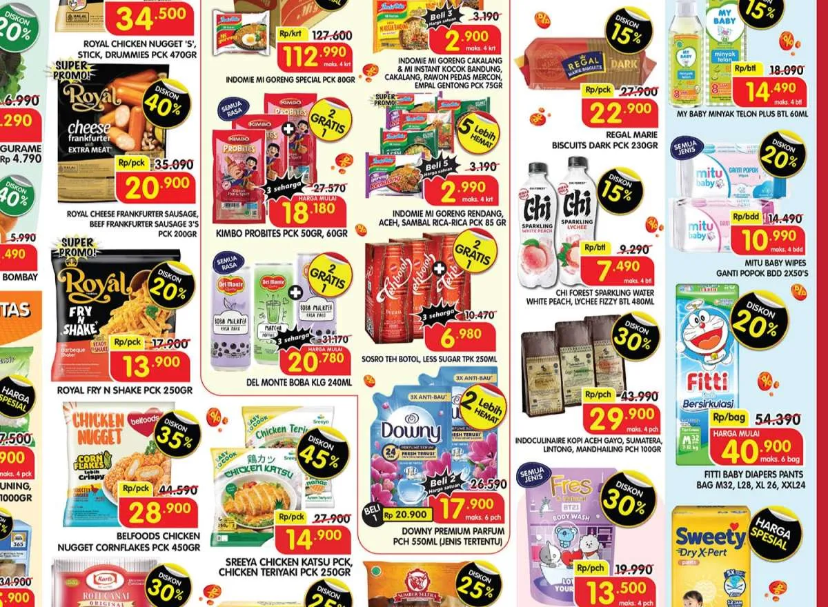 Promo Superindo Weekday 27-30 Oktober 2025, Daging Rendang-Sunlight Diskon hingga 45%