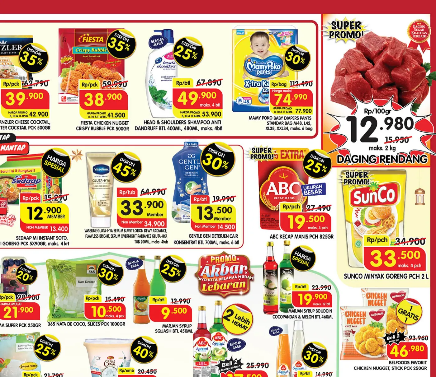 Promo Superindo Weekday Spesial Lebaran Periode 8-11 April 2024