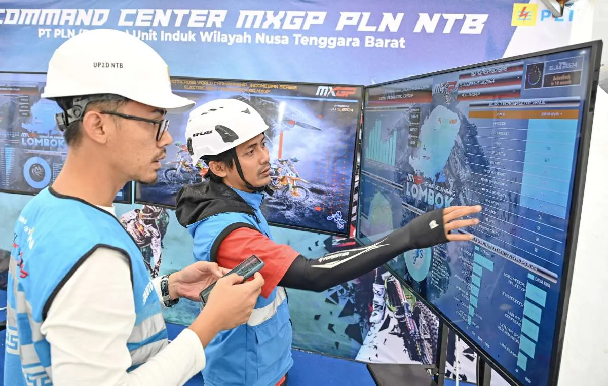 PLN Pasok Listrik Gelaran MXGP Seri 2 2024 di Lombok