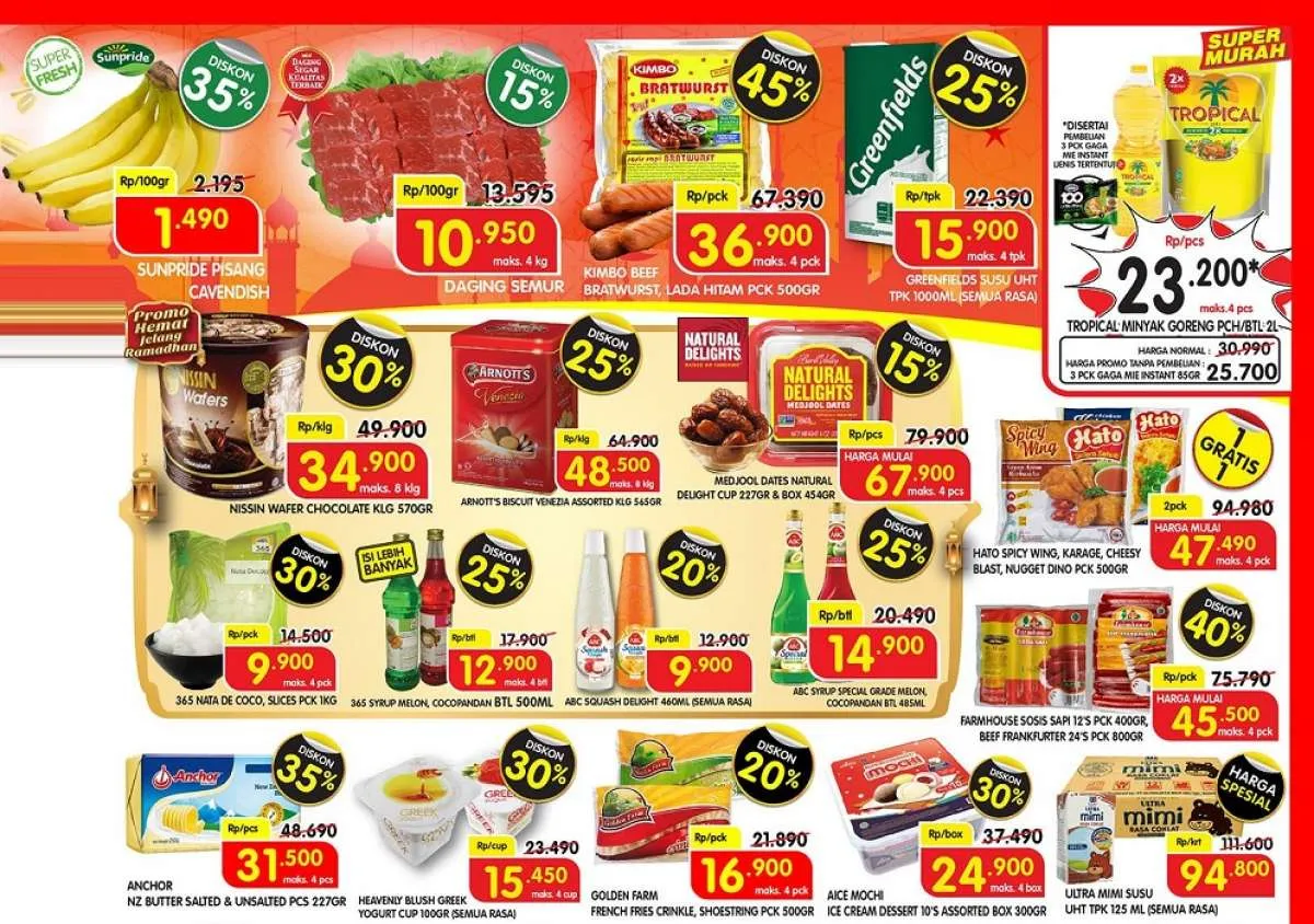 Promo Superindo hari kerja 30 Maret 2021, diskonan weekday paling baru!
