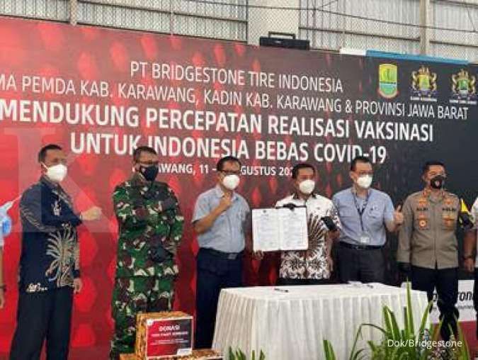 Bridgestone Indonesia Kembali Adakan Vaksinasi Massal Bekerjasama dengan KADIN & Pemerintah Daerah Kabupaten Karawang