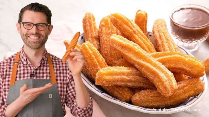 3 Resep Churros Saus Cokelat yang Simpel Khas Spanyol, Bikinnya Cuma 15 Menit