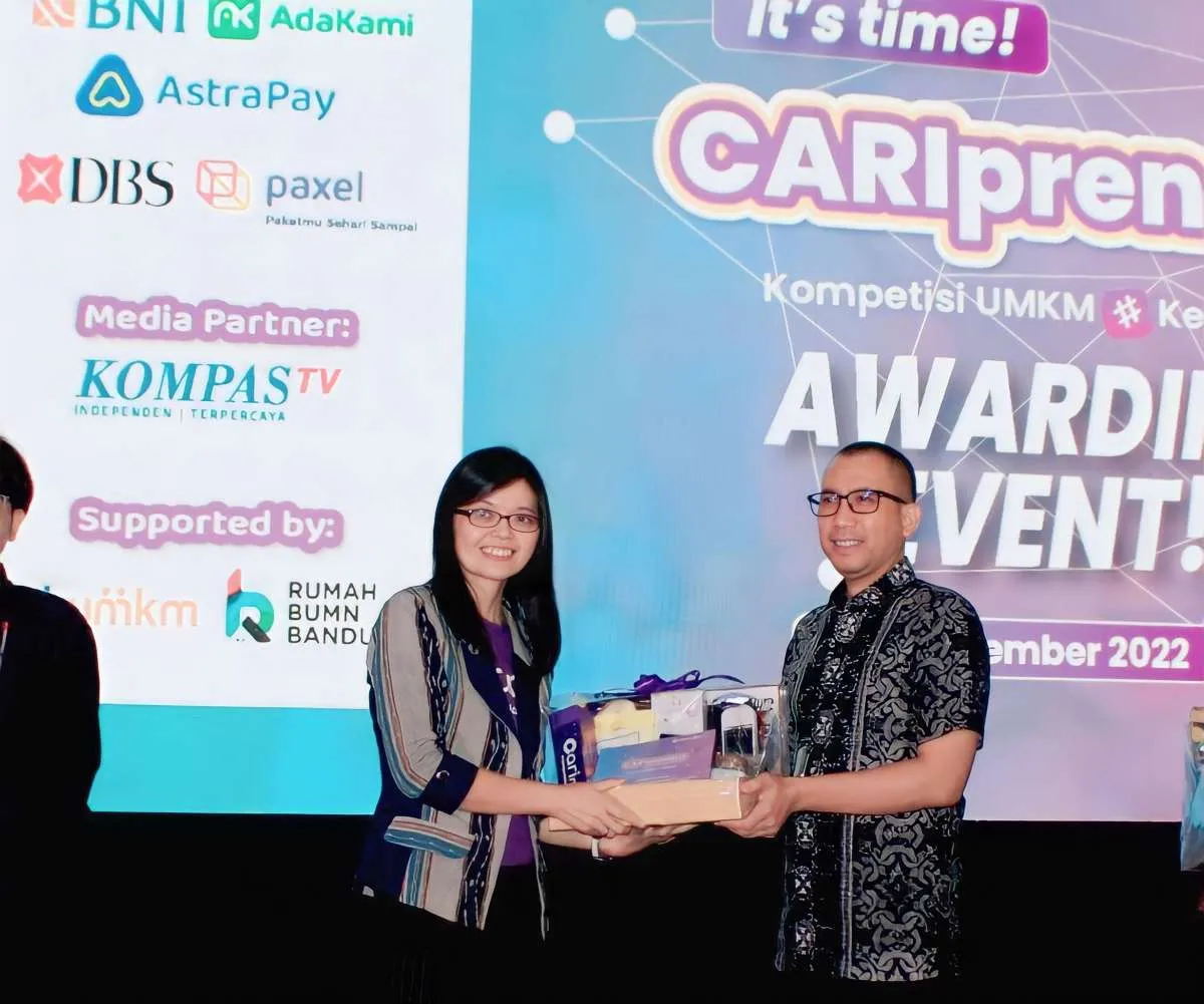 Kompetisi CARIpreneur Jadi Bukti NYATAKANsalingbantu UMKM Indonesia 
