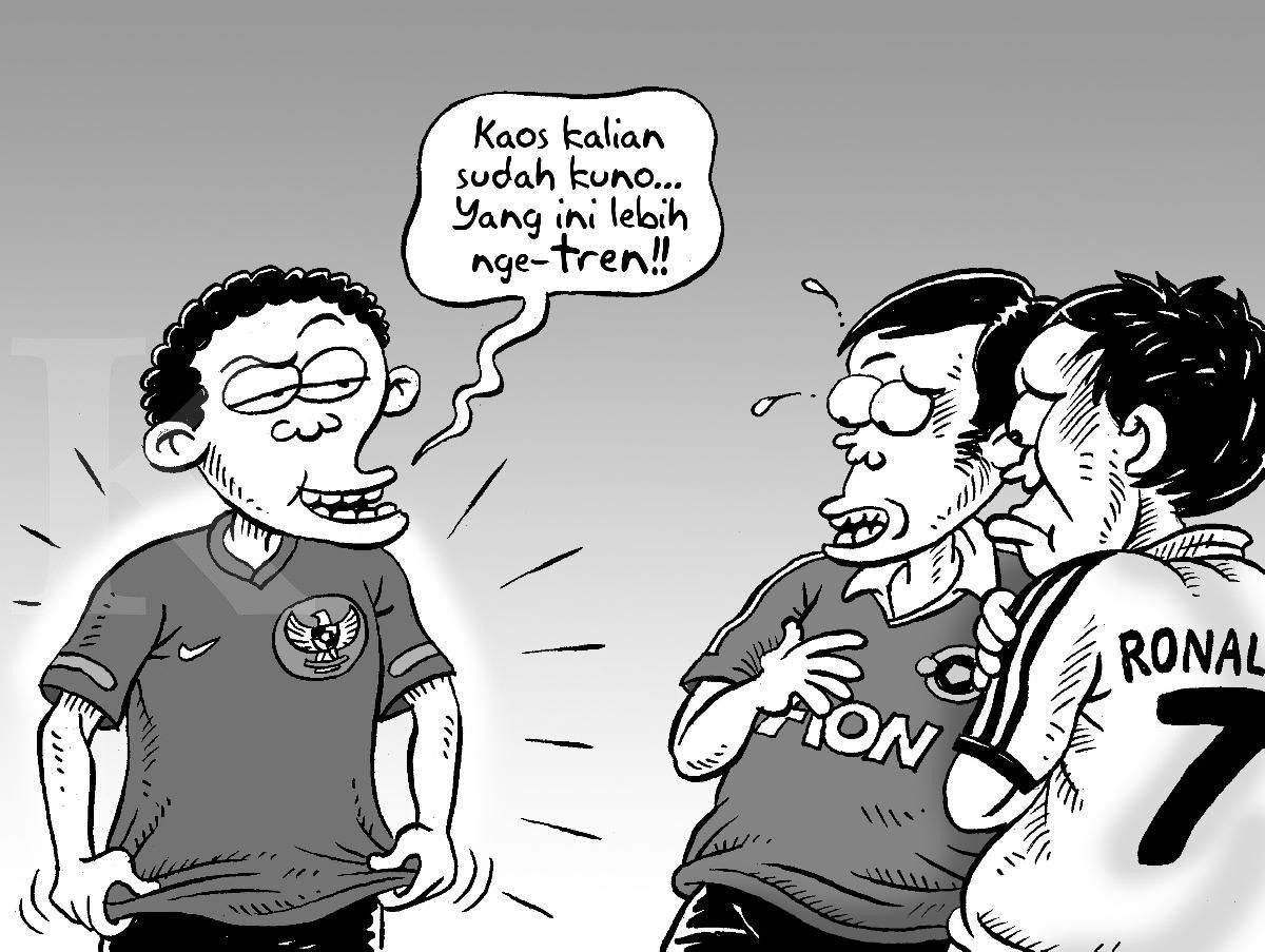 Bangga Pakai Kaos Timnas