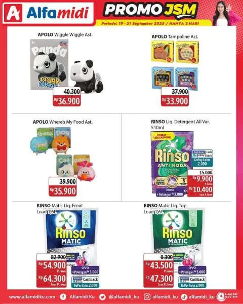 Promo JSM Alfamidi Periode 19-21 September 2025
