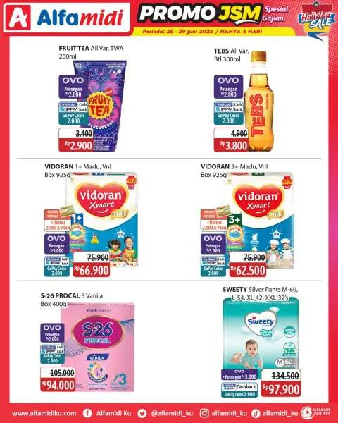 Promo JSM Alfamidi Spesial Gajian Periode 26-29 Juni 2025