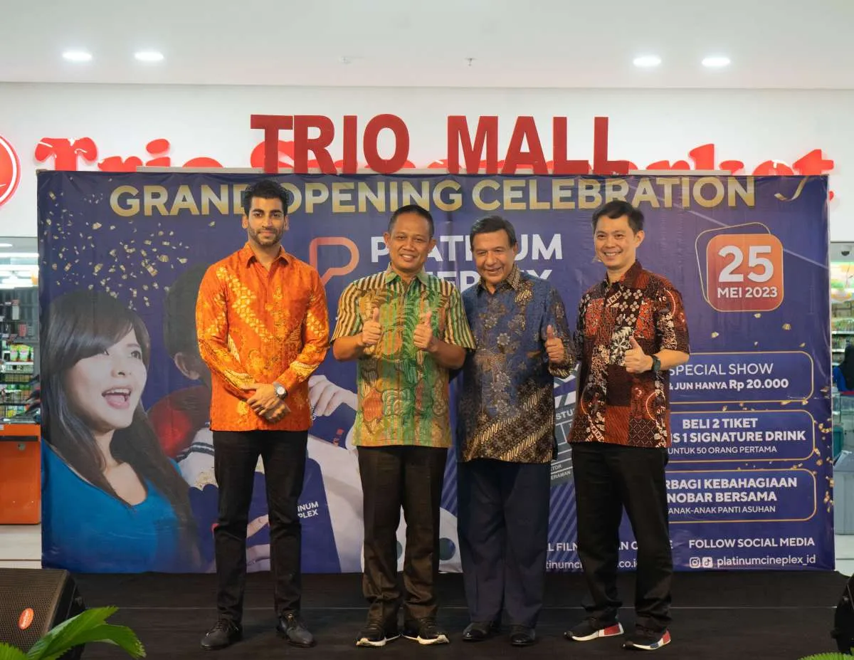  Bioskop Platinum Cineplex ke-11 Buka di Trio Mall Kebumen