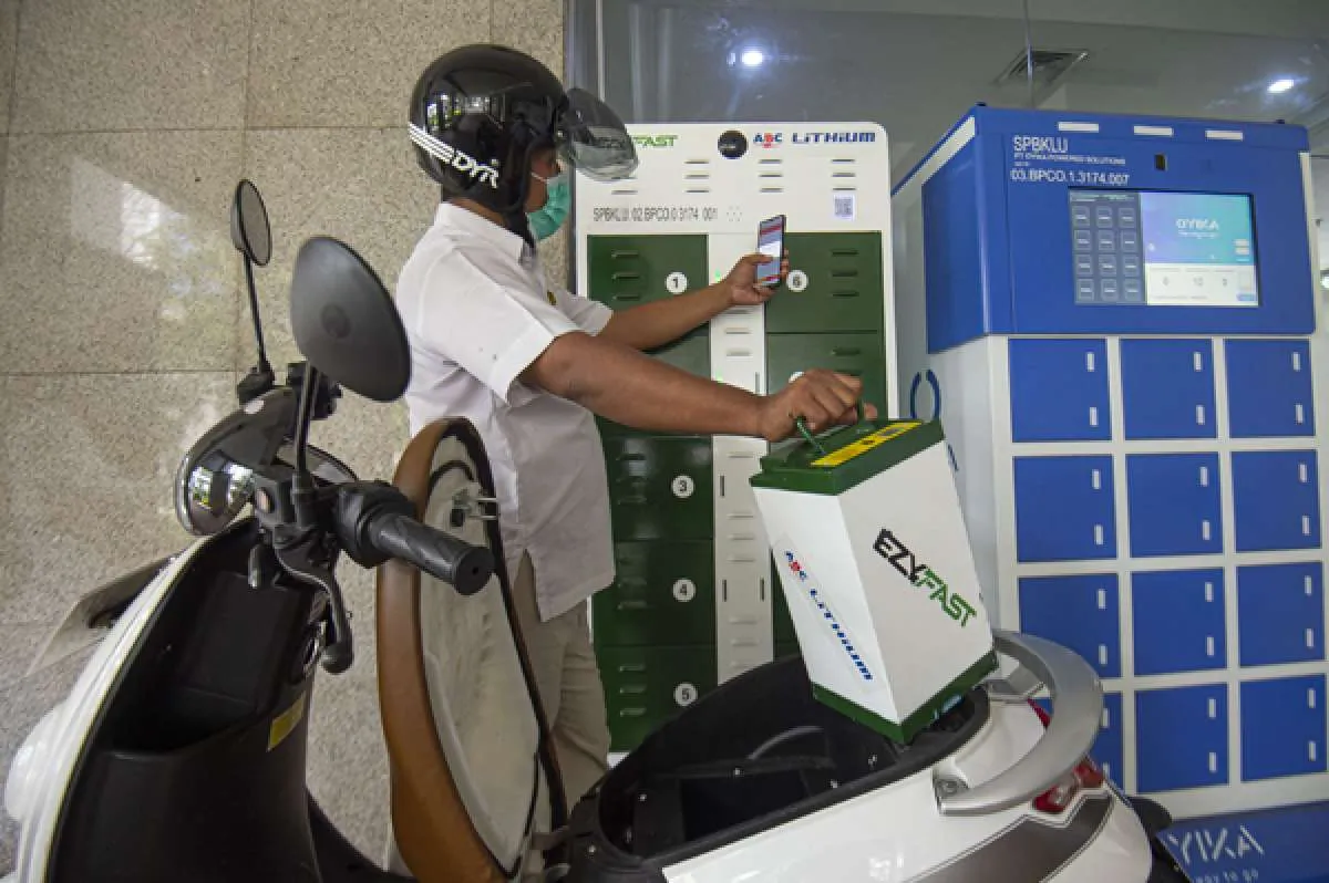 Target pemerintah, baterai motor listrik diproduksi tahun depan 