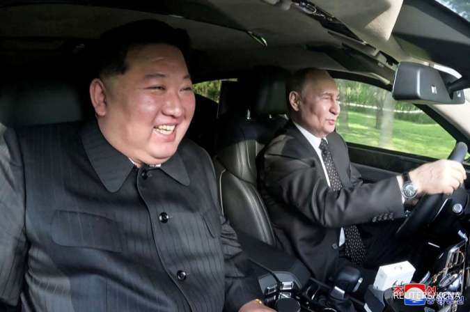 Hubungan Baru Vladimir Putin dan Kim Jong Un Terbukti Saling Menguntungkan