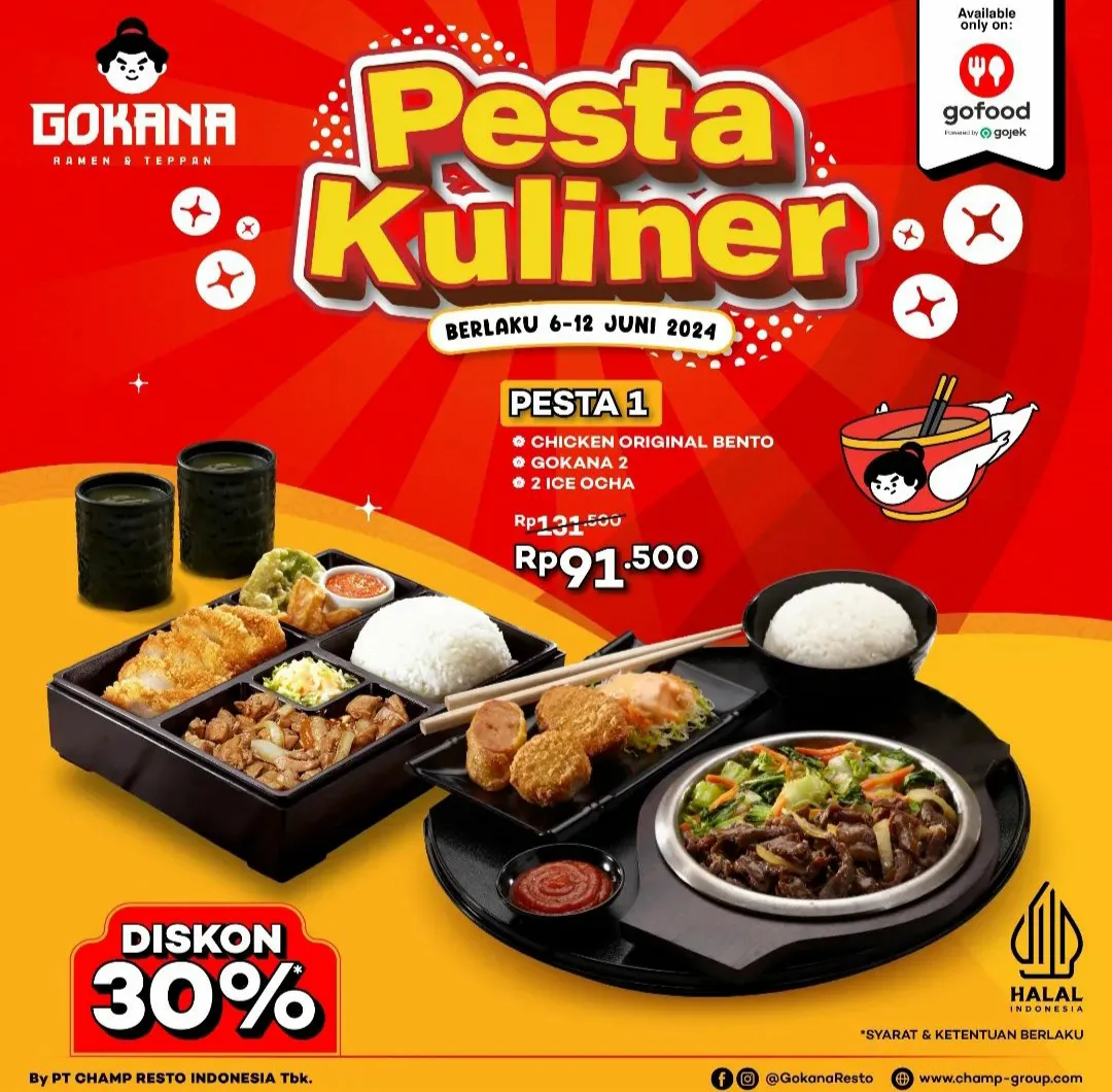 Promo Gokana Pesta Kuliner