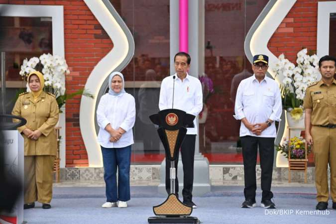 Presiden Resmikan Empat Terminal Angkutan Massal di Jawa Tengah dan Jawa Timur
