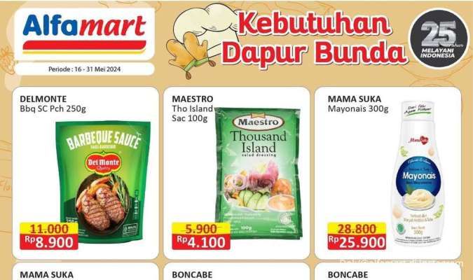 Promo Alfamart Kebutuhan Dapur Mulai Rp 4.000-an, Ada Promo Susu Bayi Lebih Murah