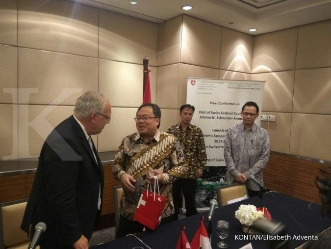Swiss tambah hibah ke Indonesia US$ 75 juta