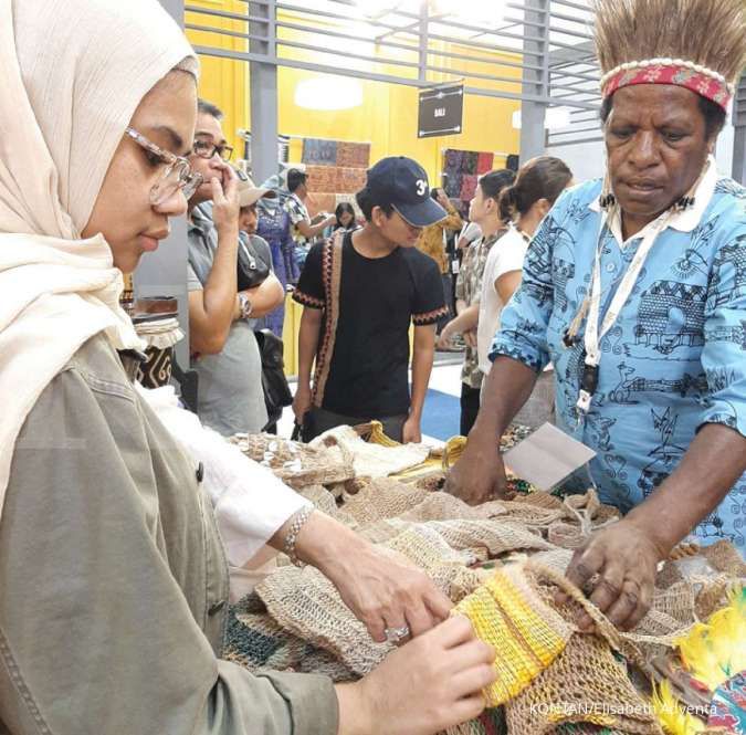 Noken, rajutan identitas masyarakat Papua