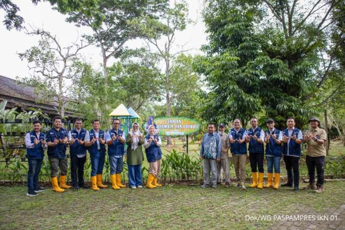 WEGE Resmikan Taman Bermain & Tanam Pohon Langka di KWPLH Beruang Madu Balikpapan