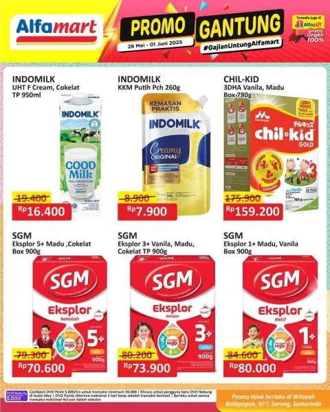 Promo Alfamart Gantung Periode 26 Mei-1 Juni 2025