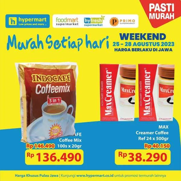 Promo Hypermart Hyper Diskon Weekend Periode 25-28 Agustus 2023