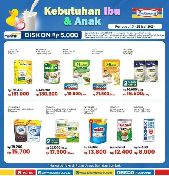 Promo Indomaret Super Hemat Terbaru 15-28 Mei 2024