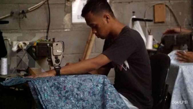 Dapat pembiayaan LPEI, UKM pengekspor tekstil ini catatkan nilai ekspor US$ 467.000