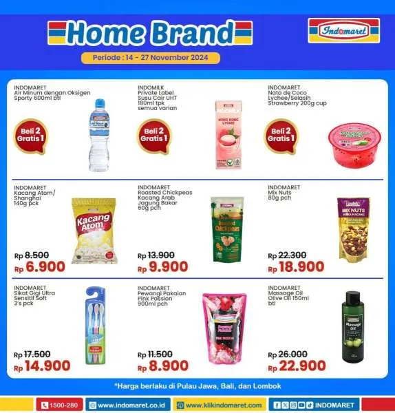 Promo Indomaret Super Hemat Periode 14-27 November 2024