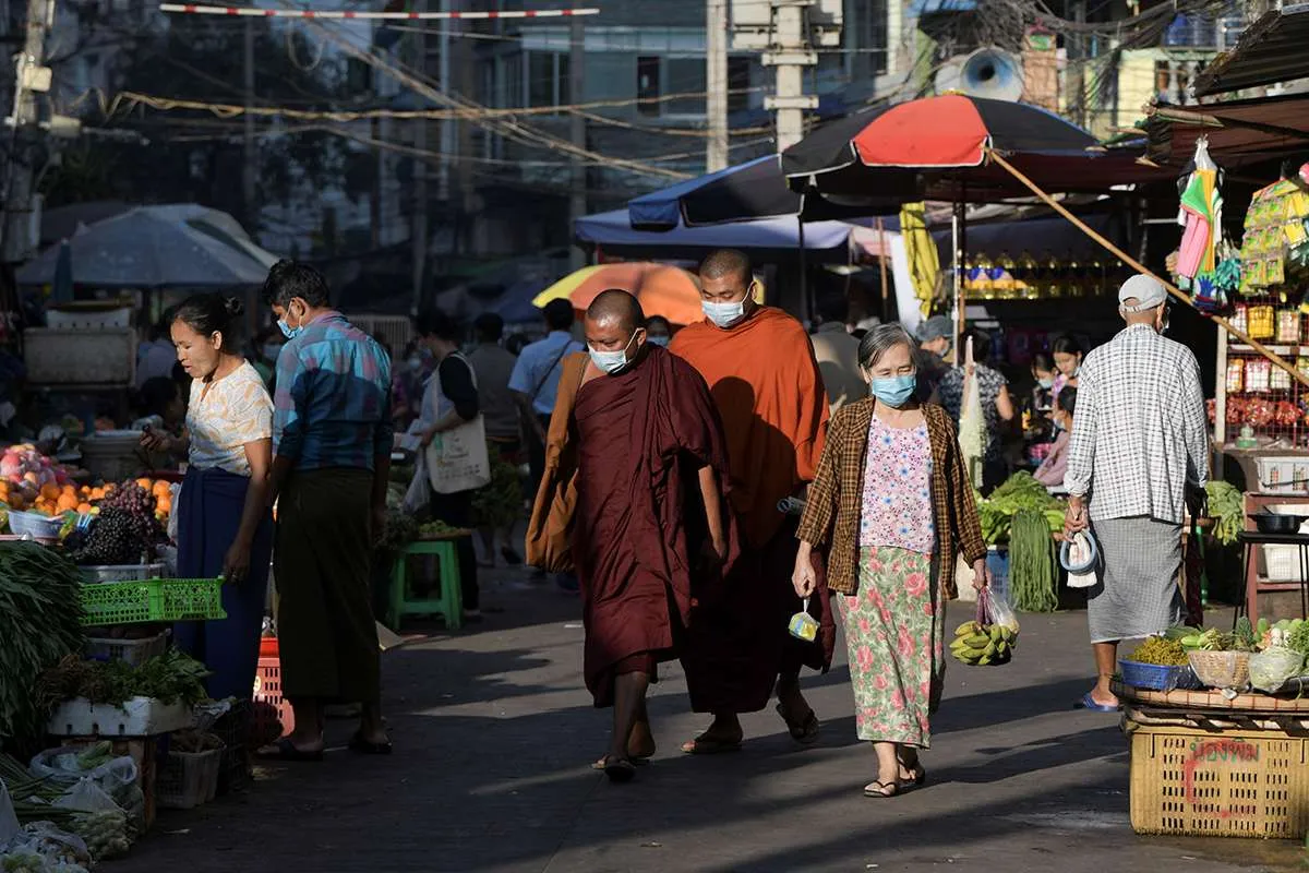 Myanmar cari bantuan internasional saat kasus COVID-19 di negara itu terus meningkat