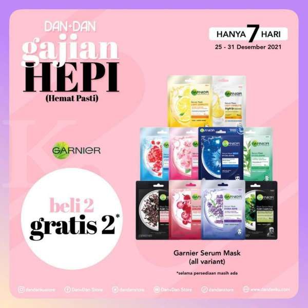 Promo DAN+DAN Gajian Hepi, Produk Kecantikan Diskon s/d 60% hingga Akhir Desember