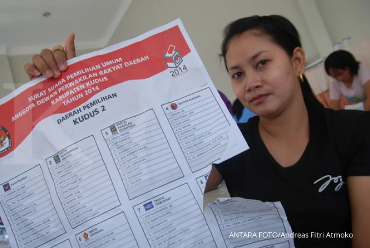 651 surat suara di Kota Tangerang rusak