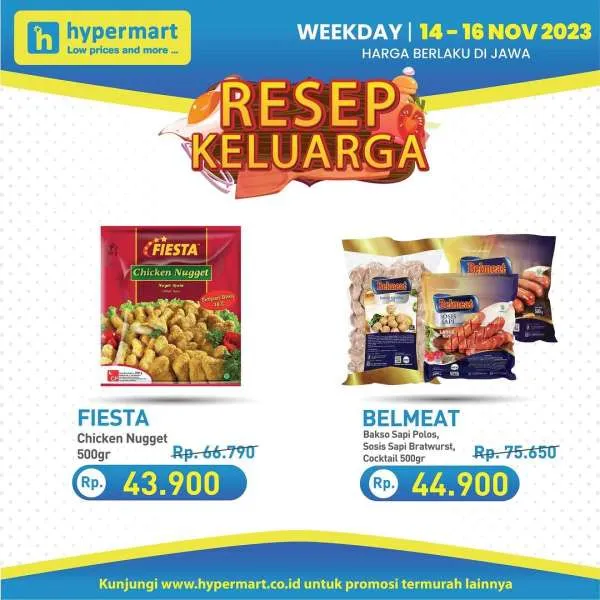 Promo Hypermart Hyper Diskon Weekday Periode 14-16 November 2023