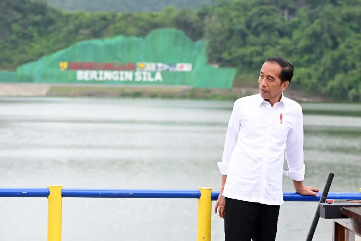 Indra Karya Mensupervisi Bendungan Beringin Sila Sumbawa NTB yang Diresmikan Jokowi