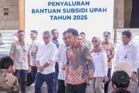 Wapres Gibran Pantau Penyaluran BSU di Jakarta, 85% Telah Tersalurkan