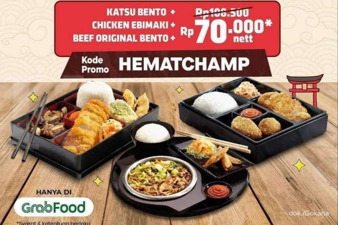 Promo Gokana 8-9 Januari 2022, Paket Triple Puas 3 Porsi Jumbo Rp 70.000