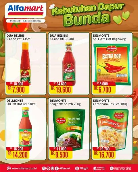 Promo Alfamart Kebutuhan Dapur Periode 1-15 September 2025