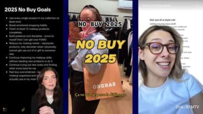 Ini Aturan No Buy Challenge 2025 yang Viral di Tiktok