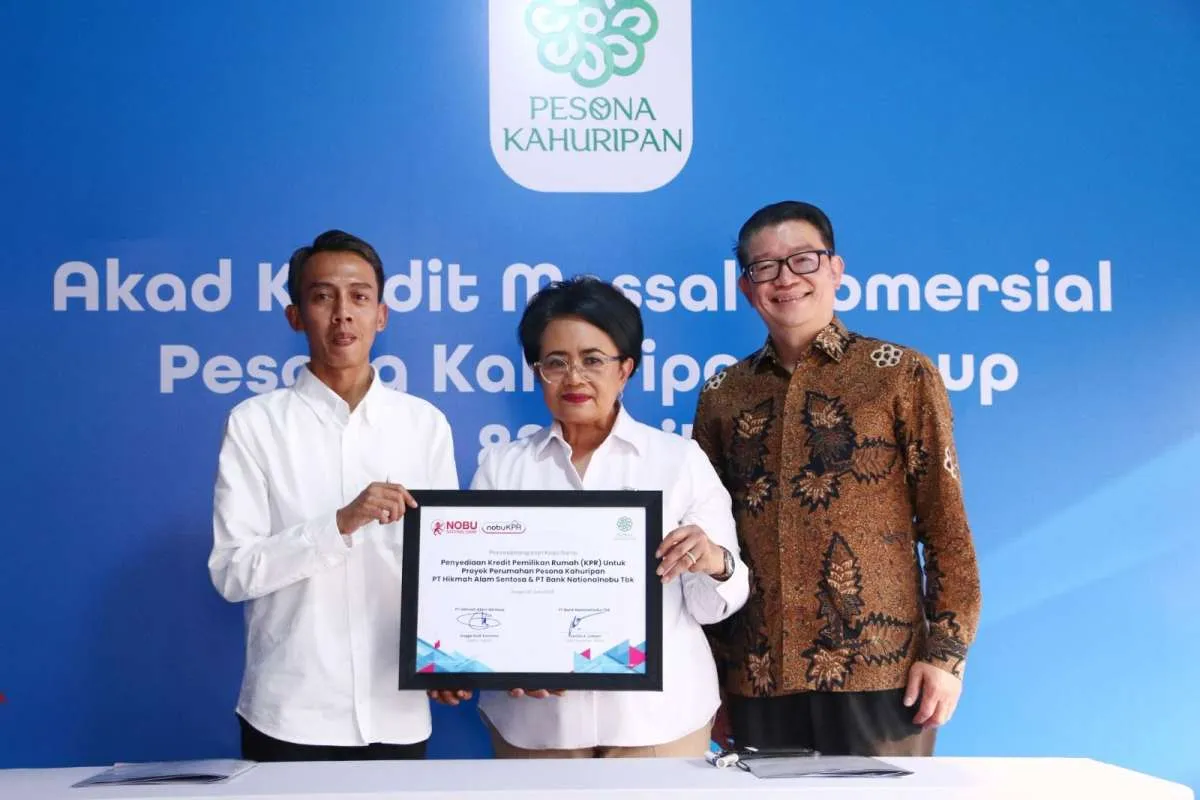 Dorong Ekspansi KPR, Nobu Bank Gandeng Pengembang Perumahan Pesona Kahuripan