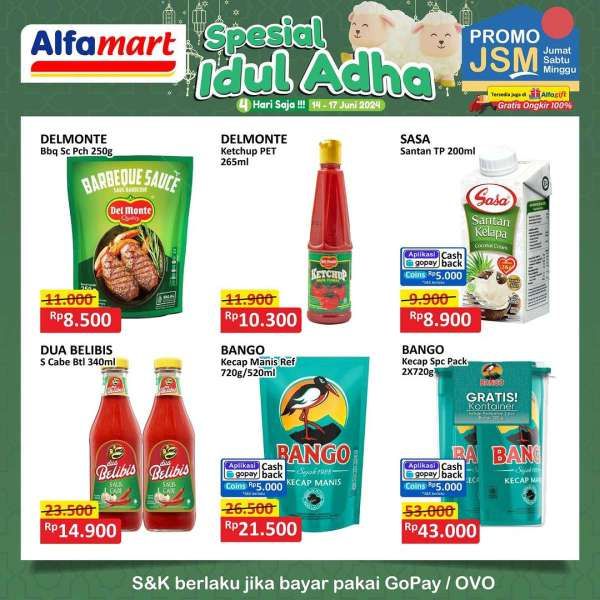 Promo JSM Alfamart Weekend 14-17 Juni 2024 Spesial Idul Adha