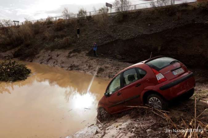 Banjir Bandang di Valencia Spanyol Menewaskan 95 Orang