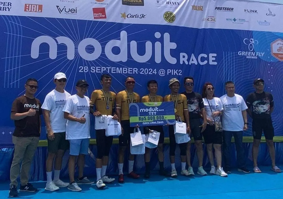 Moduit &Tumbuh Makna Berkolaborasi dengan Komunitas Sepeda Greenfly Gelar Moduit Race