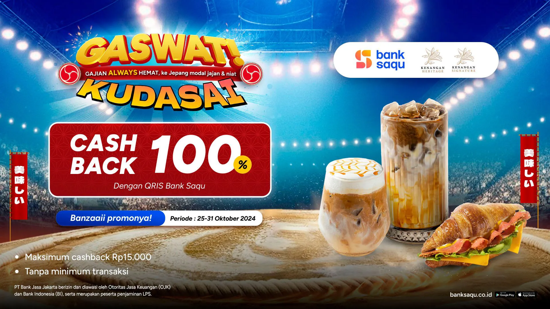 Promo Bank Saqu x Kenangan