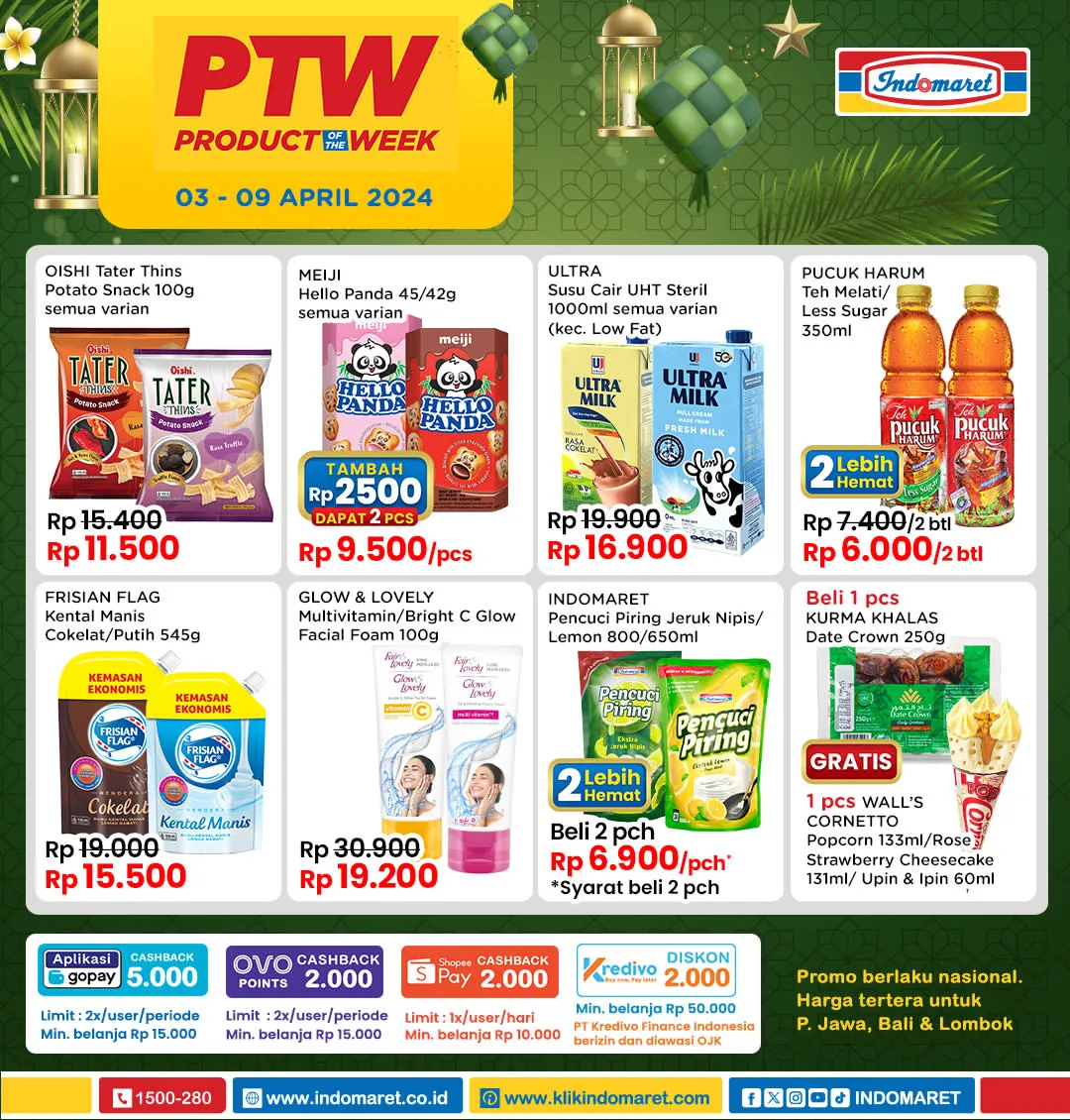 Promo PTW Indomaret Periode 3-9 April 2024