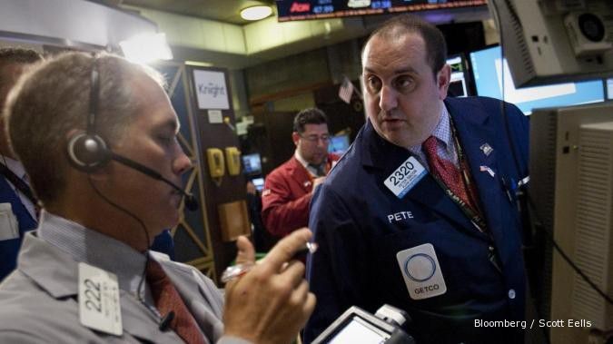 Wah, Wall Street bergerak di dua zona