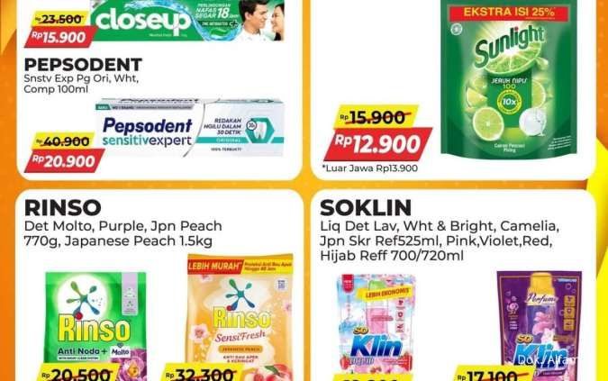 Promo Alfamart Paling Murah Sejagat 1-7 Juli 2025, Sunlight-Rinso Harga Spesial