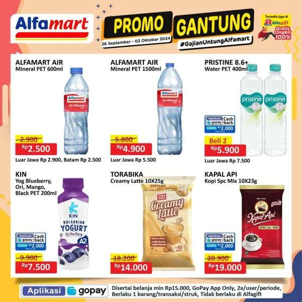 Promo Alfamart Gantung Periode 26 September-2 Oktober 2024