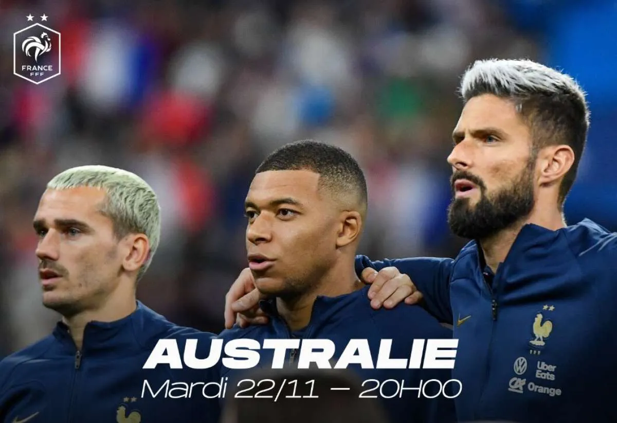 Prediksi Line Up Timnas Prancis di Laga Melawan Australia, Rabu (23/11) Dini Hari