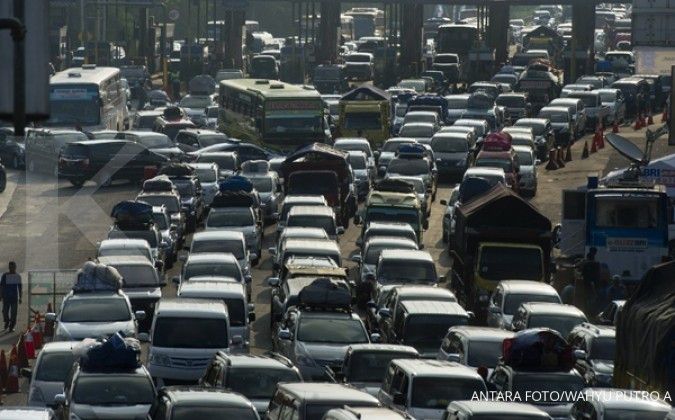 Tol Jakarta-Cikampek macet